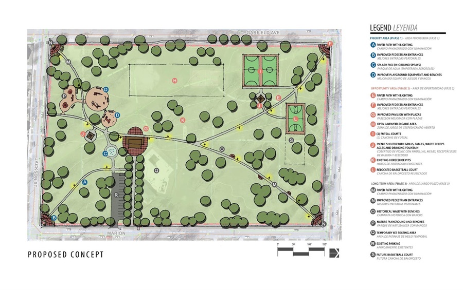 Lincoln Park Concept Plan