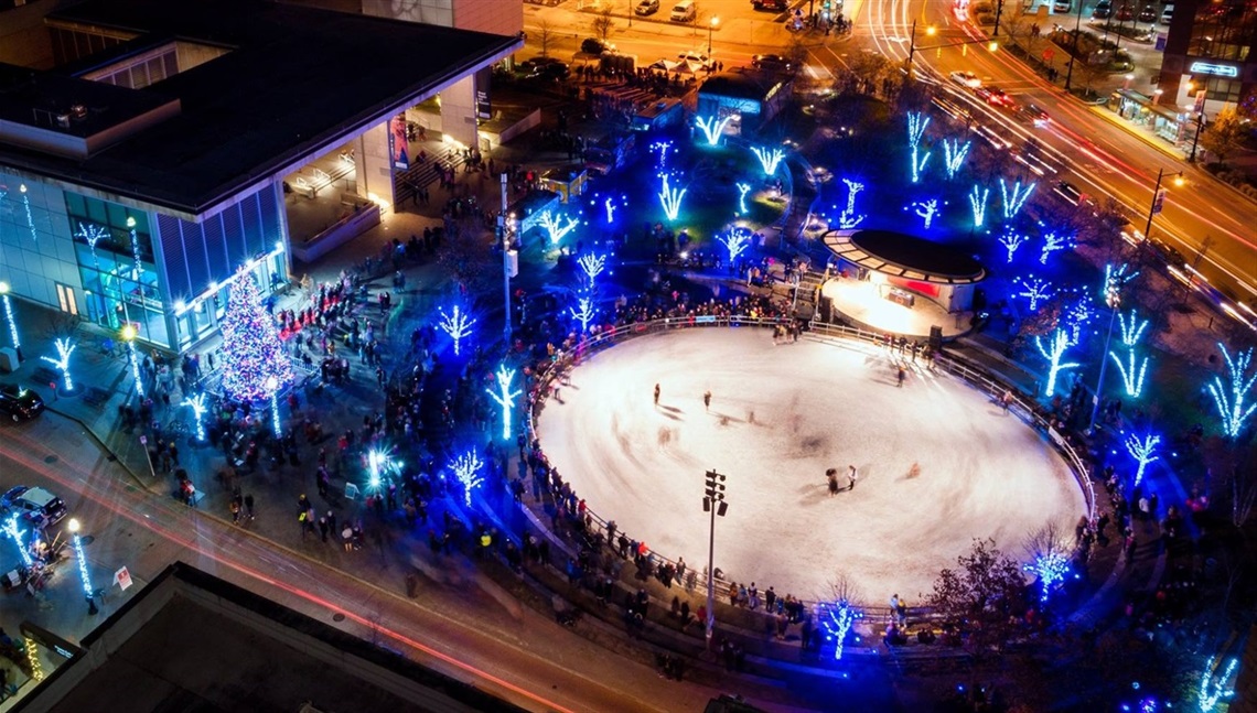 Rosa Parks Circle Ice Rink