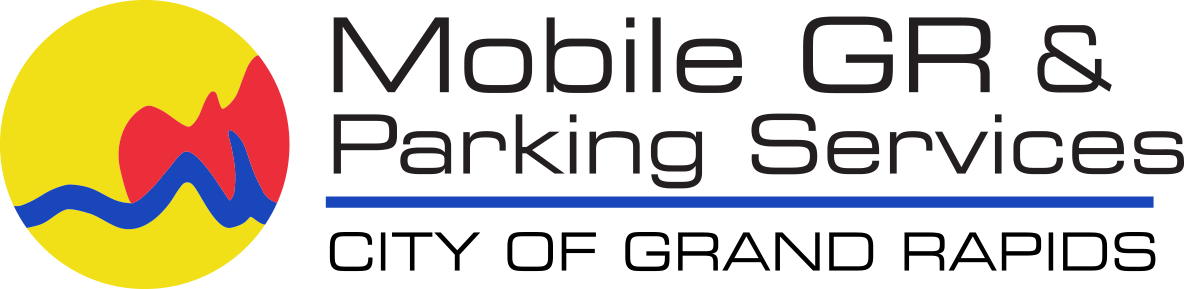 City of Grand Rapids Mobile GR Department logo