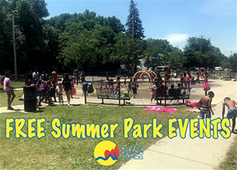 Summer Park Events Banner