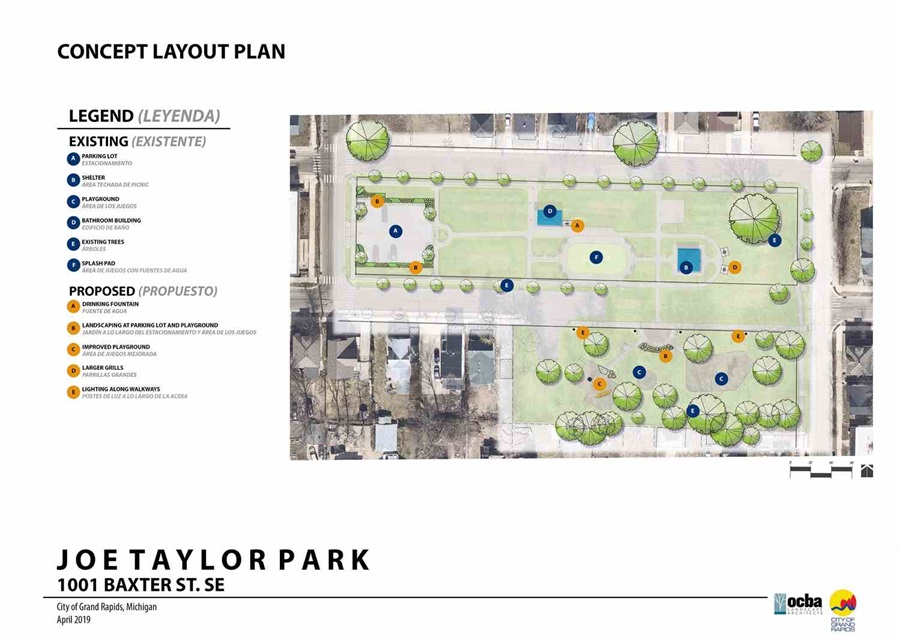 Joe Taylor Park Concept Plan