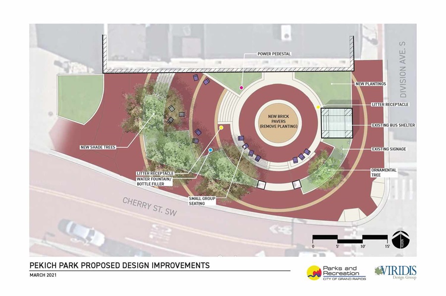 Pekich Park Proposed Improvements