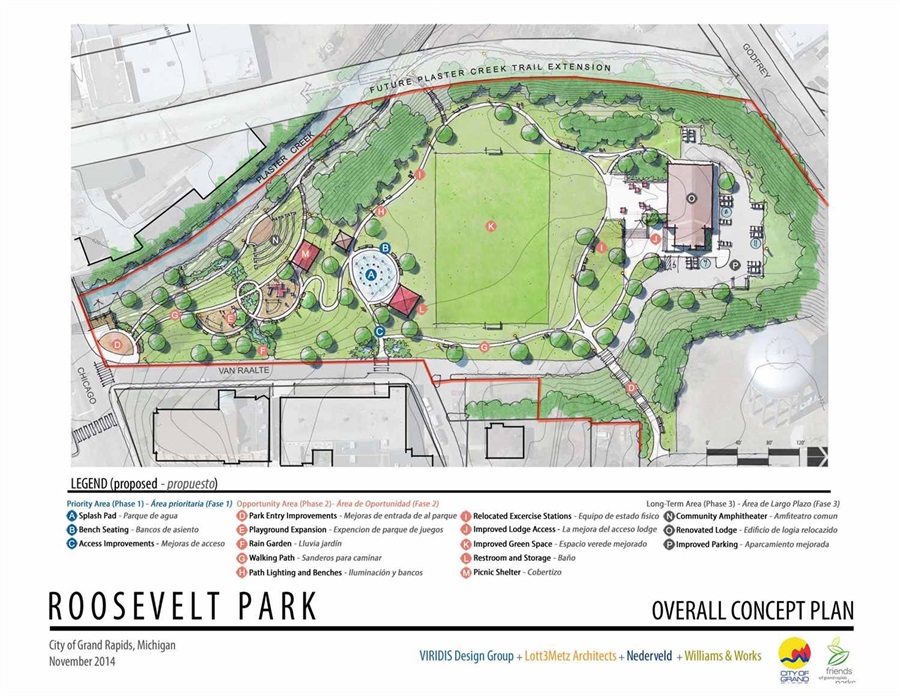 Roosevelt park Concept Plan