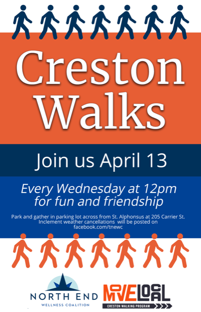 Image of creston walks flyer