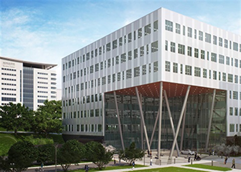 Rendering of Health Innovation Partners' 200,000-square-foot medical innovation building