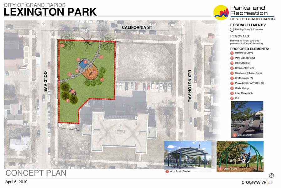 Lexington Park Concept Plan