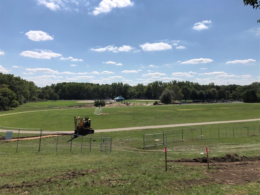 Plaster Creek Park before improvements