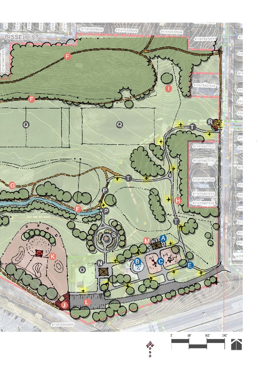 Highland park concept plan