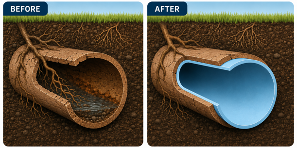 CIPP Before and After