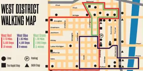 Click to expand the West District walk map