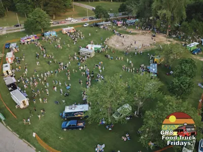 Aerial View Of The Park