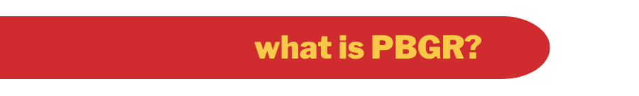 what is PBGR?
