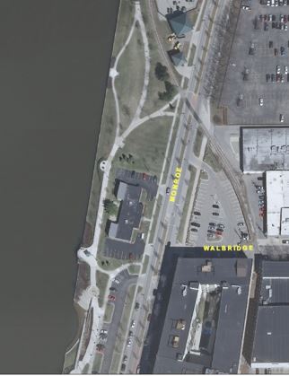 Canal Street evacuation map