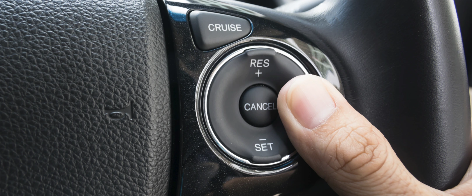 photo of cruise control buttons